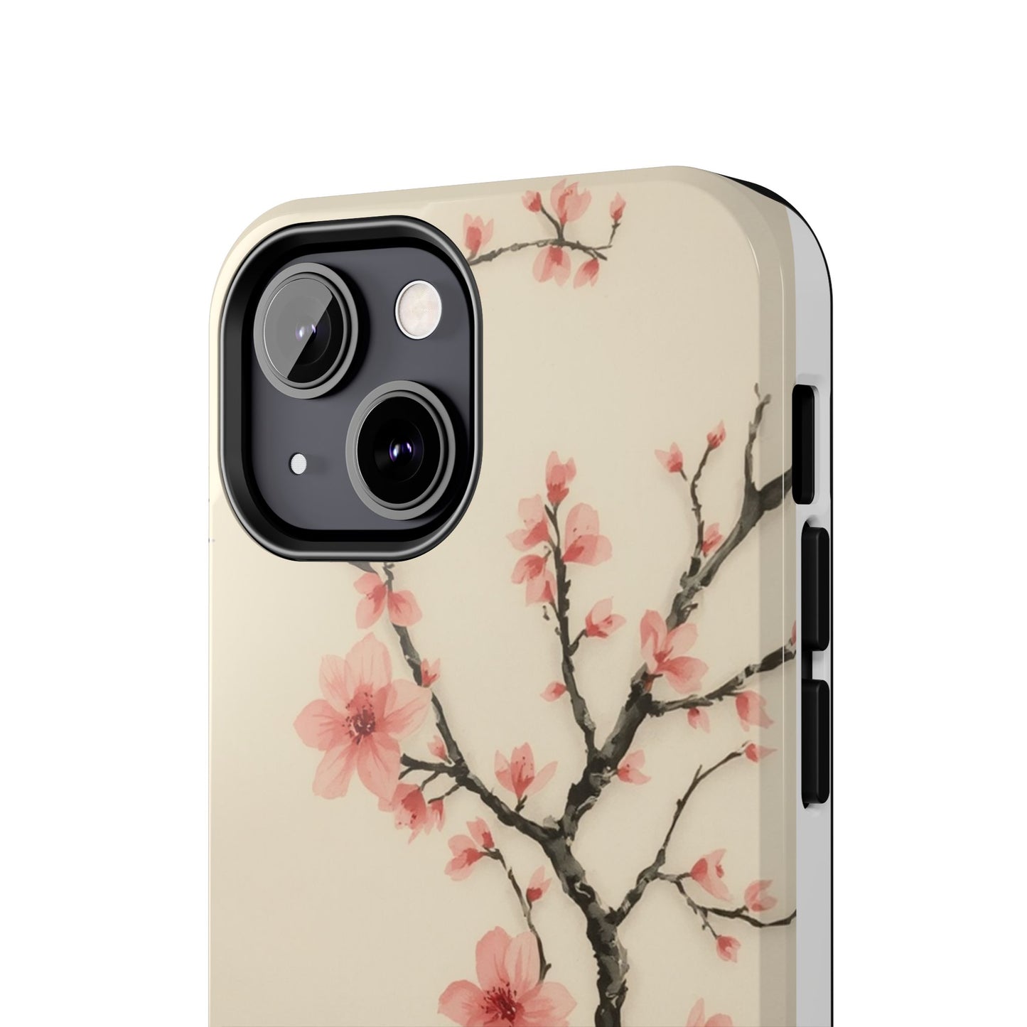 Cherry Blossom Tough Phone Case - Stylish Protection for Nature Lovers