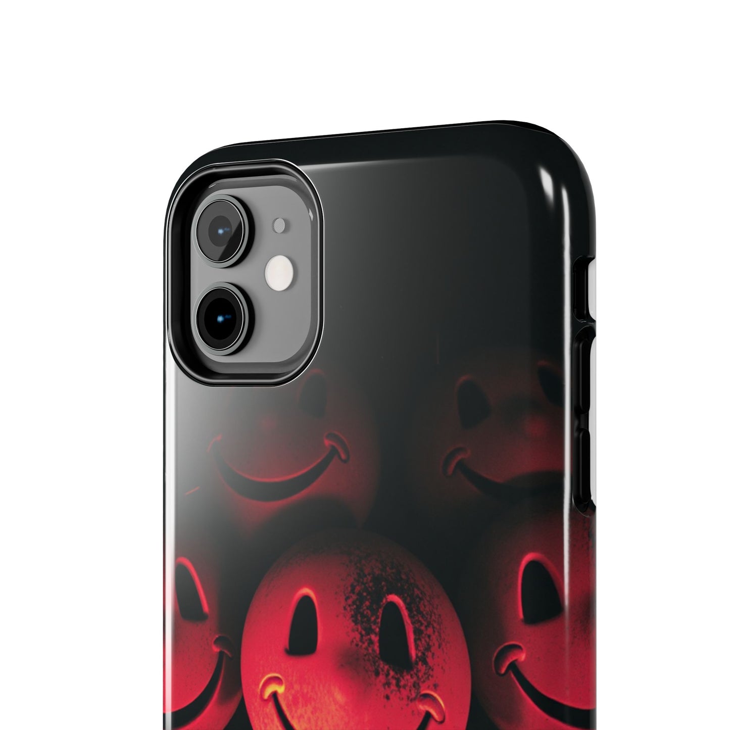 Smiley Face Tough Phone Case - Durable Protection with Fun Design