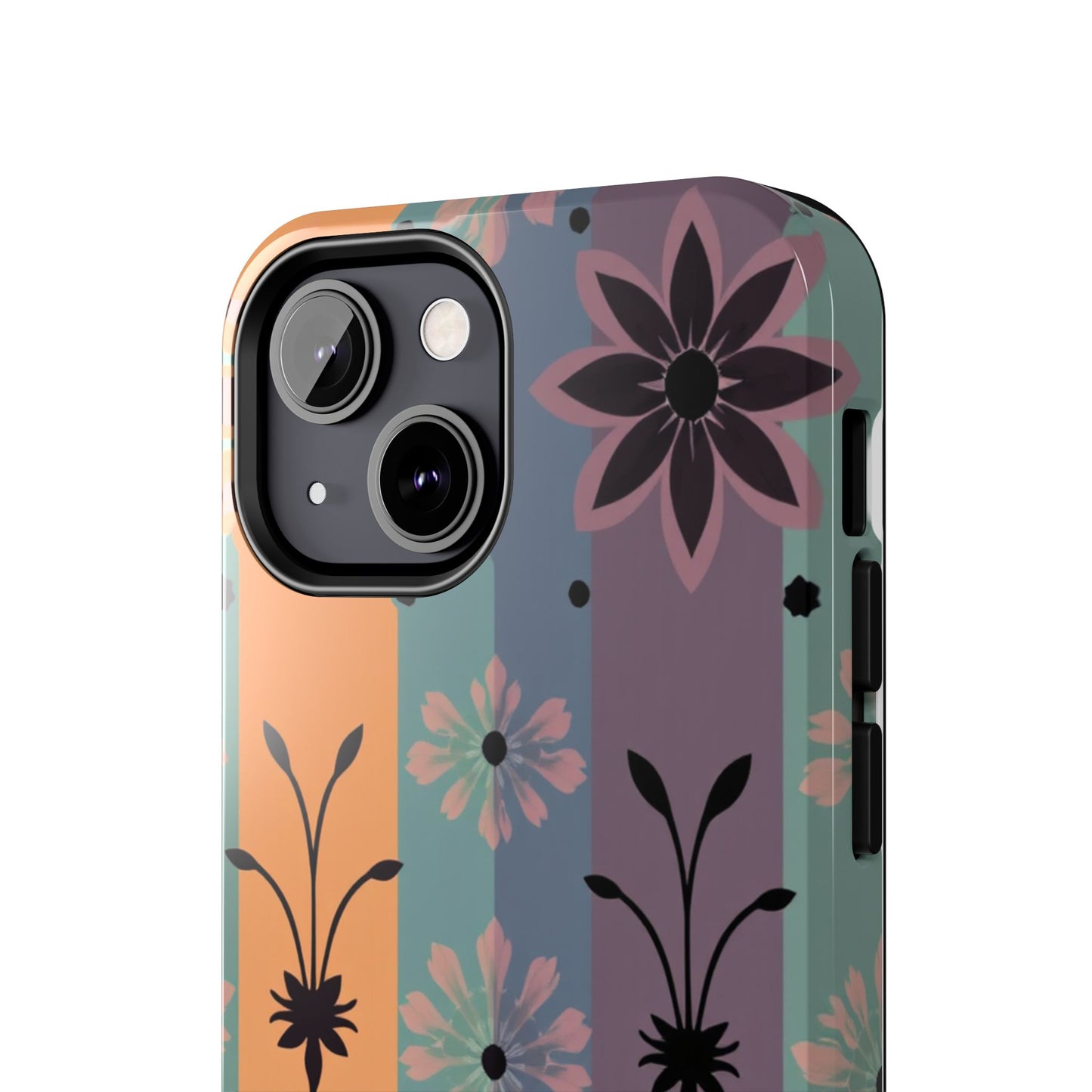 Boho Floral Tough Phone Cases - Durable & Stylish Protection - for iPhone