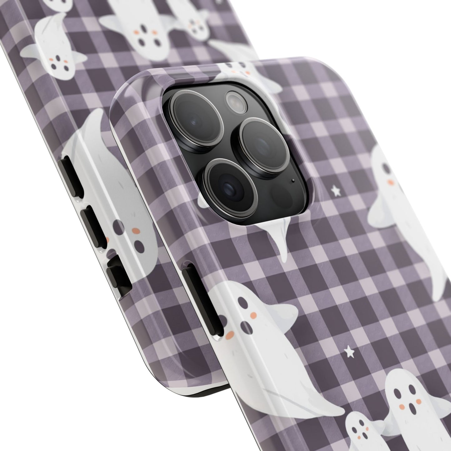 Cute Ghosts Tough Phone Case - Whimsical Halloween Design for Spooky Vibes