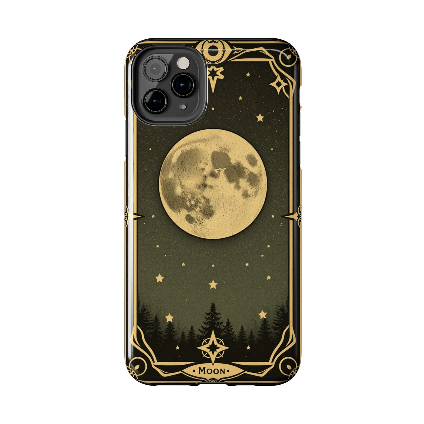 Celestial Moon Phone Case - Tough & Stylish for Star Lovers