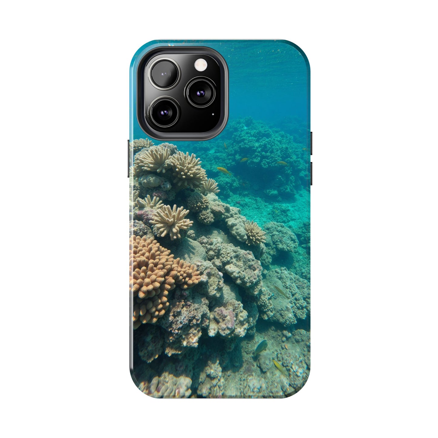 Coral Reef Tough Phone Case - Ocean Vibes Protection for Adventure Lovers