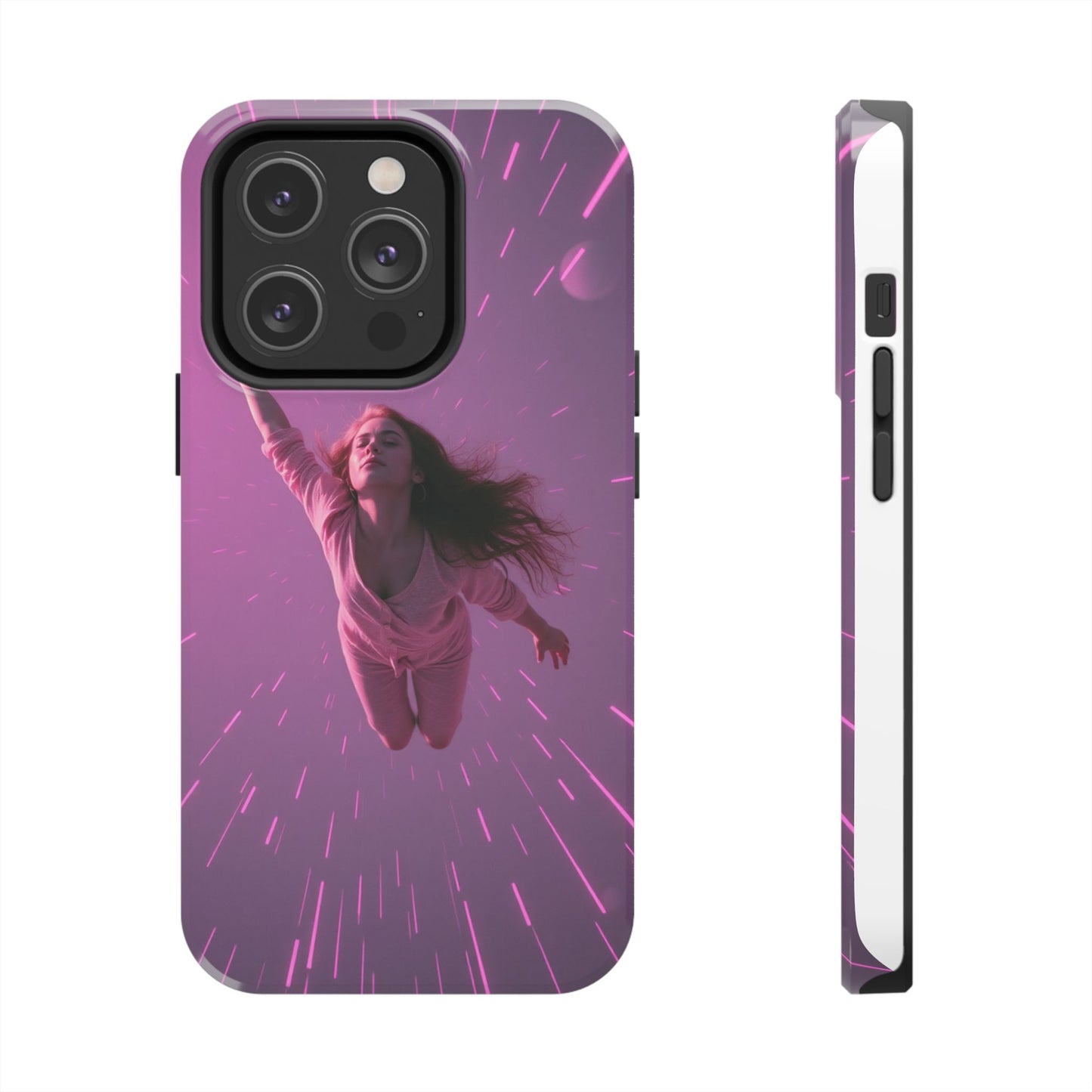Inspirational Tough Phone Case - Cosmic Dreamer Design