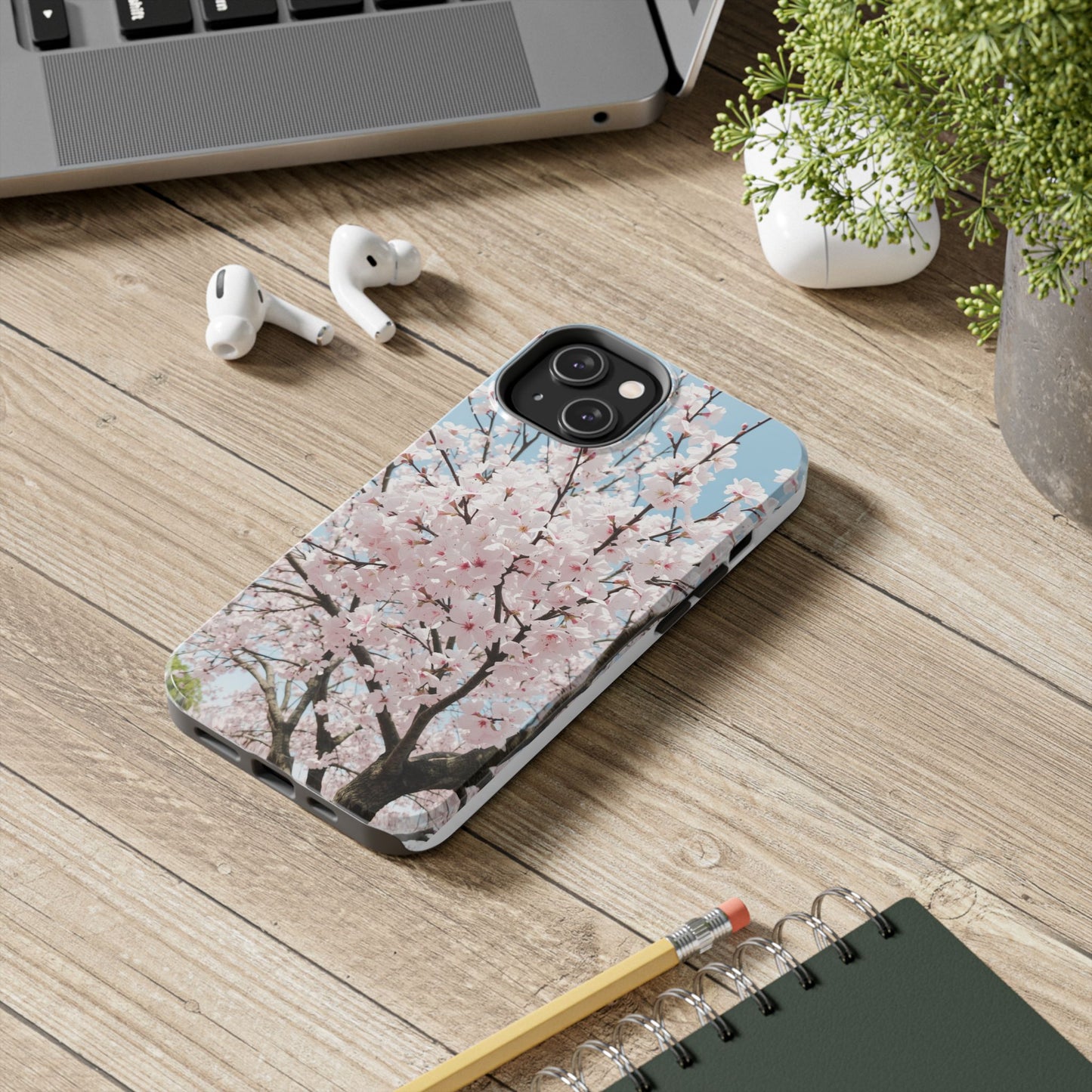 Cherry Blossom Tough Phone Case - Stylish Protection for Spring Lovers
