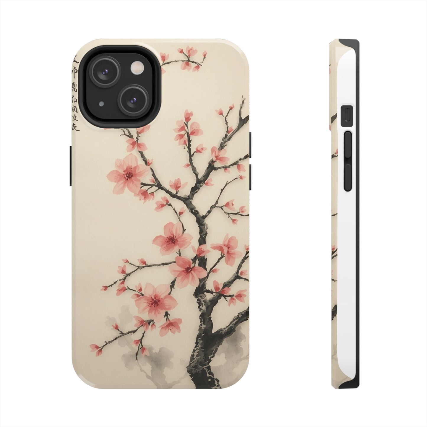 Cherry Blossom Tough Phone Case - Stylish Protection for Nature Lovers
