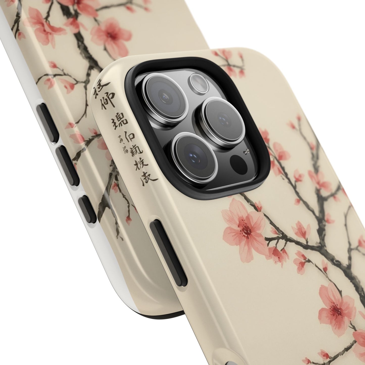 Cherry Blossom Tough Phone Case - Stylish Protection for Nature Lovers