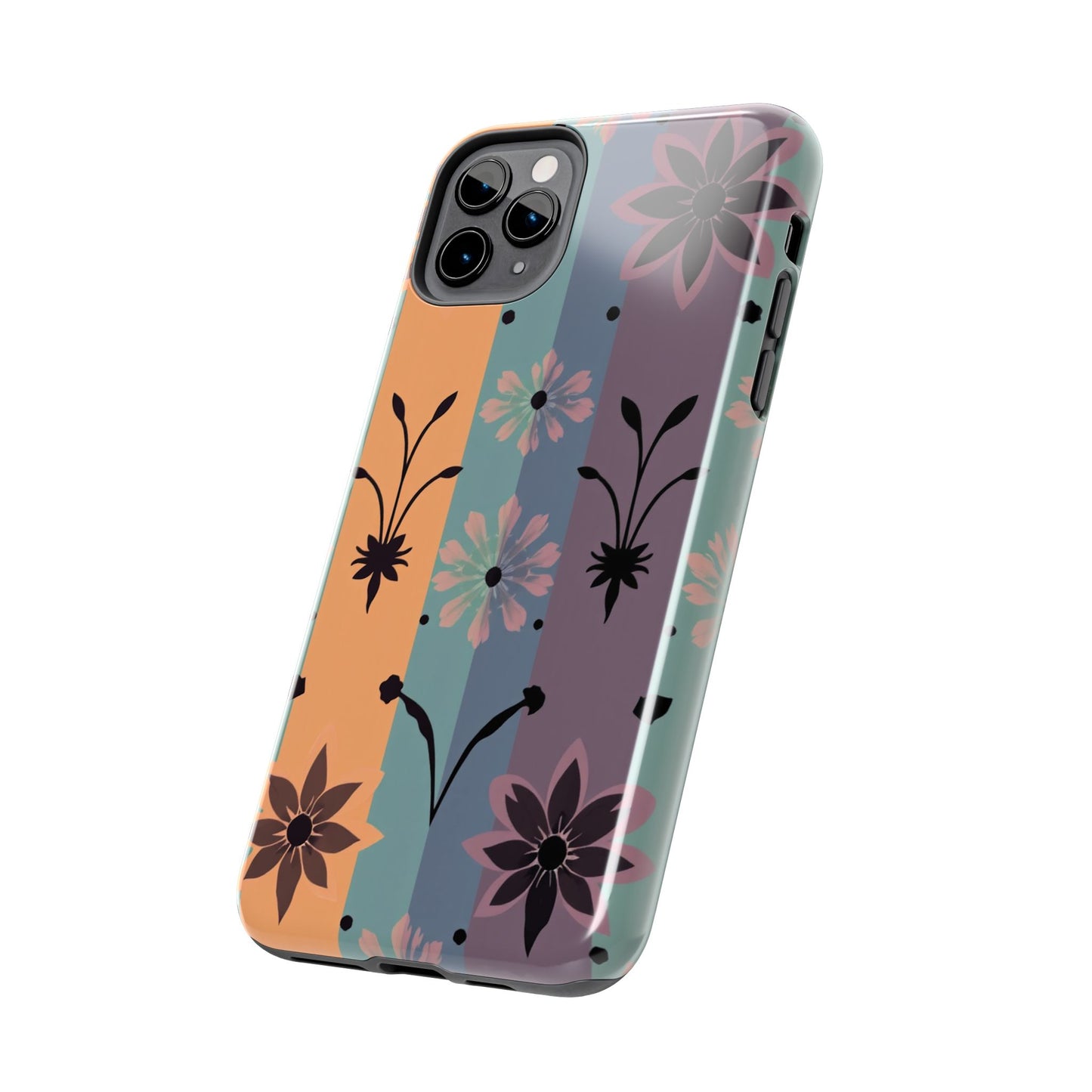 Boho Floral Tough Phone Cases - Durable & Stylish Protection - for iPhone