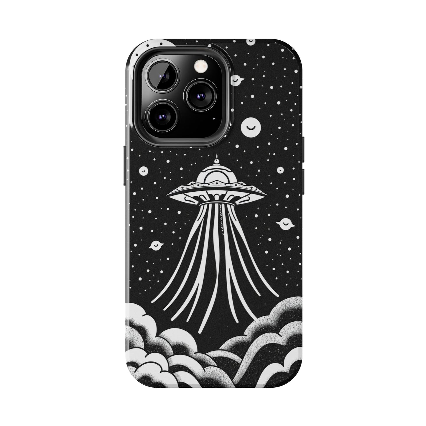 Galaxy UFO Tough Phone Case - Durable Protection with Unique Space Design