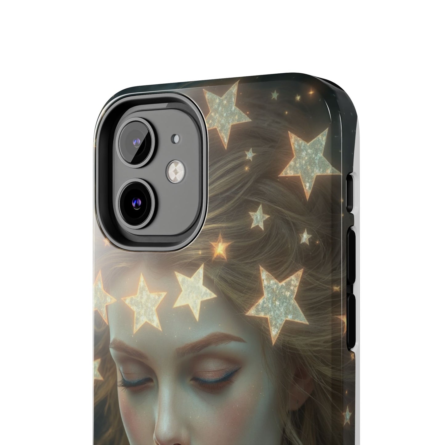 Celestial Dream Tough Phone Case - Artistic Starry Design for Style Enthusiasts