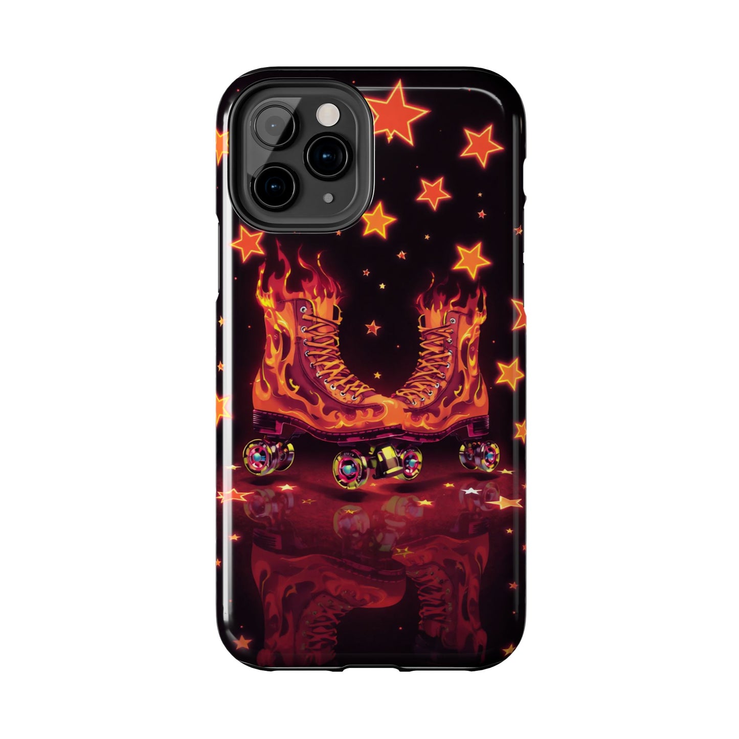 Retro Roller Skates Tough Phone Case - Stylish & Durable