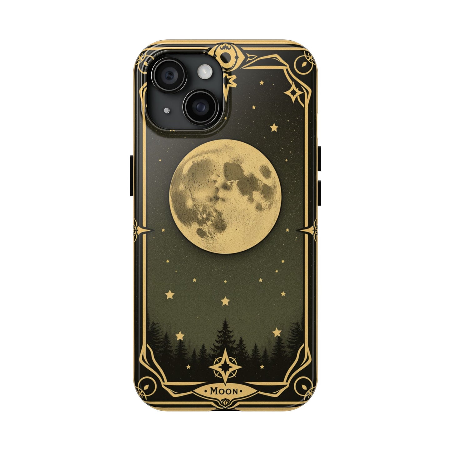 Celestial Moon Phone Case - Tough & Stylish for Star Lovers