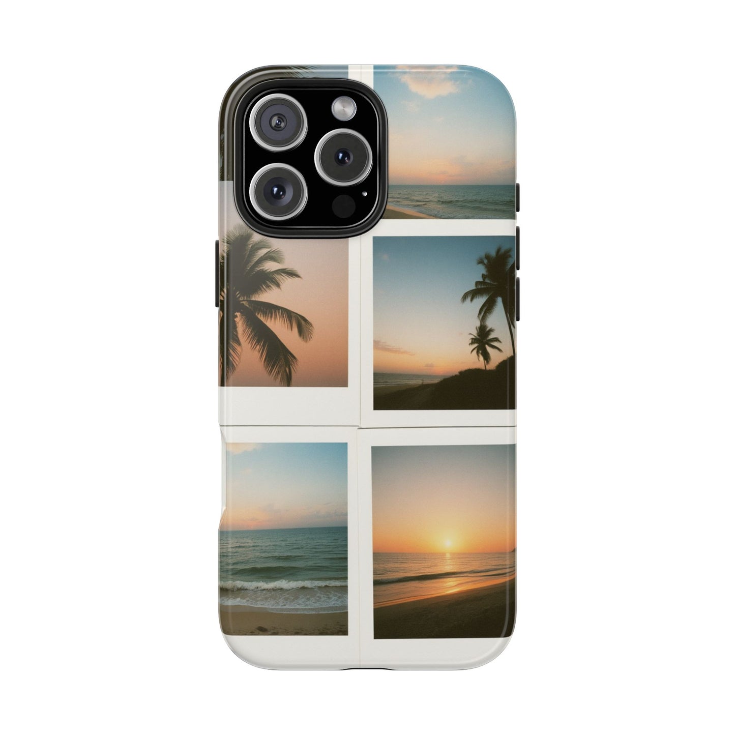 Tropical Sunset Tough Phone Case - Beach Vibes for Summer Adventures