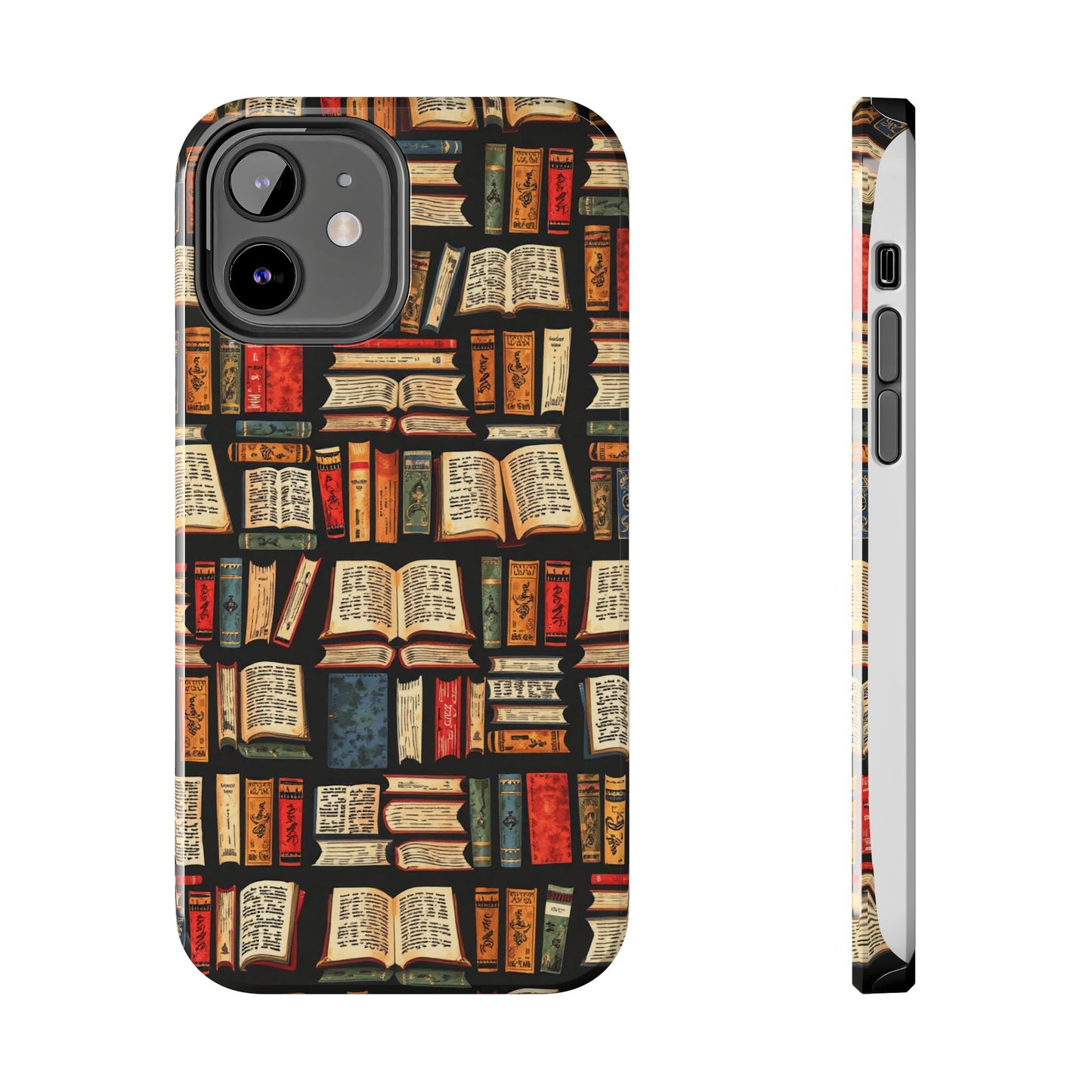 Book Lover Tough Phone Cases - Durable Protective Cases for Literature Fans