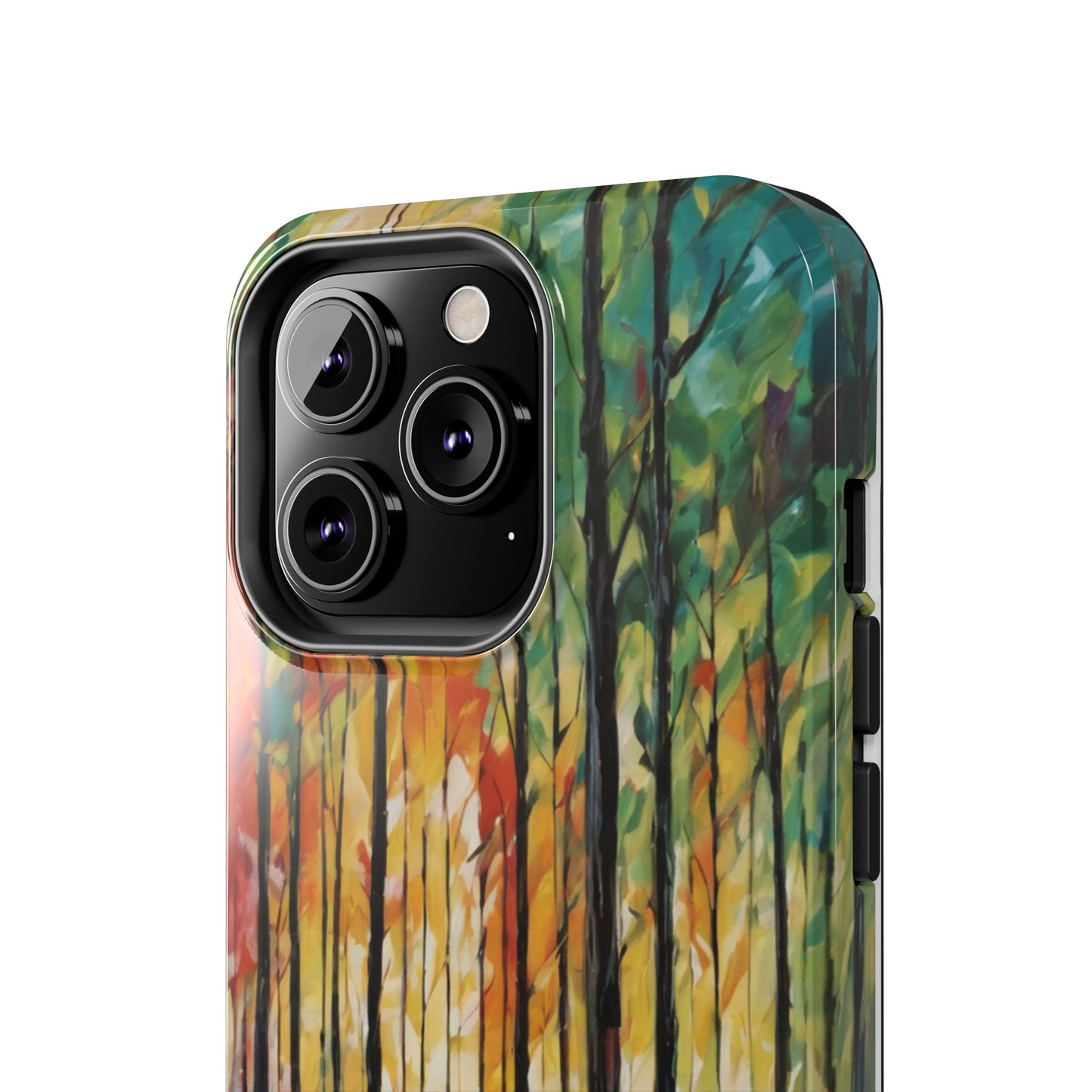 Autumn Forest Tough Phone Case - Colorful Nature Design - for iPhone
