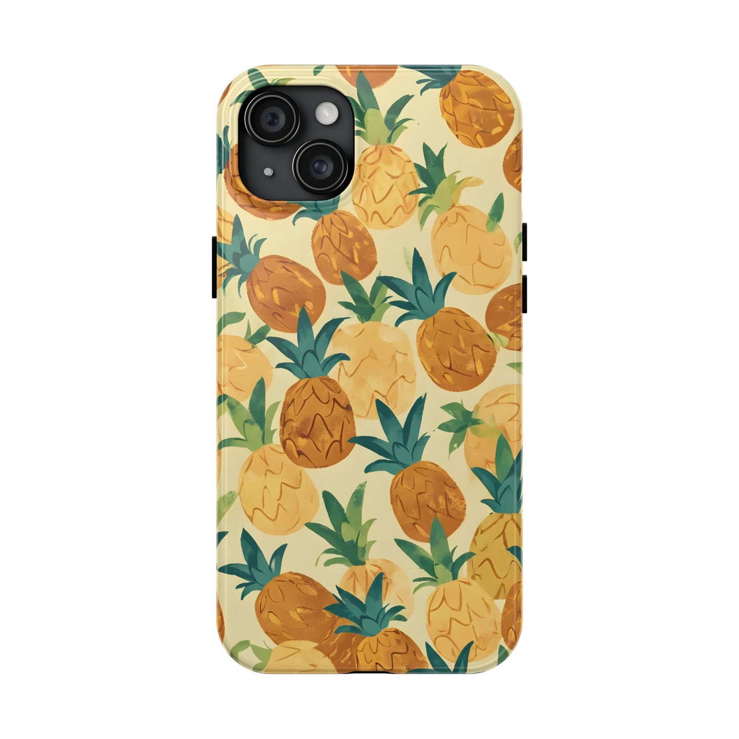 Pineapple Paradise Tough Phone Case - Durable and Stylish for Summer Vibes - for iPhone