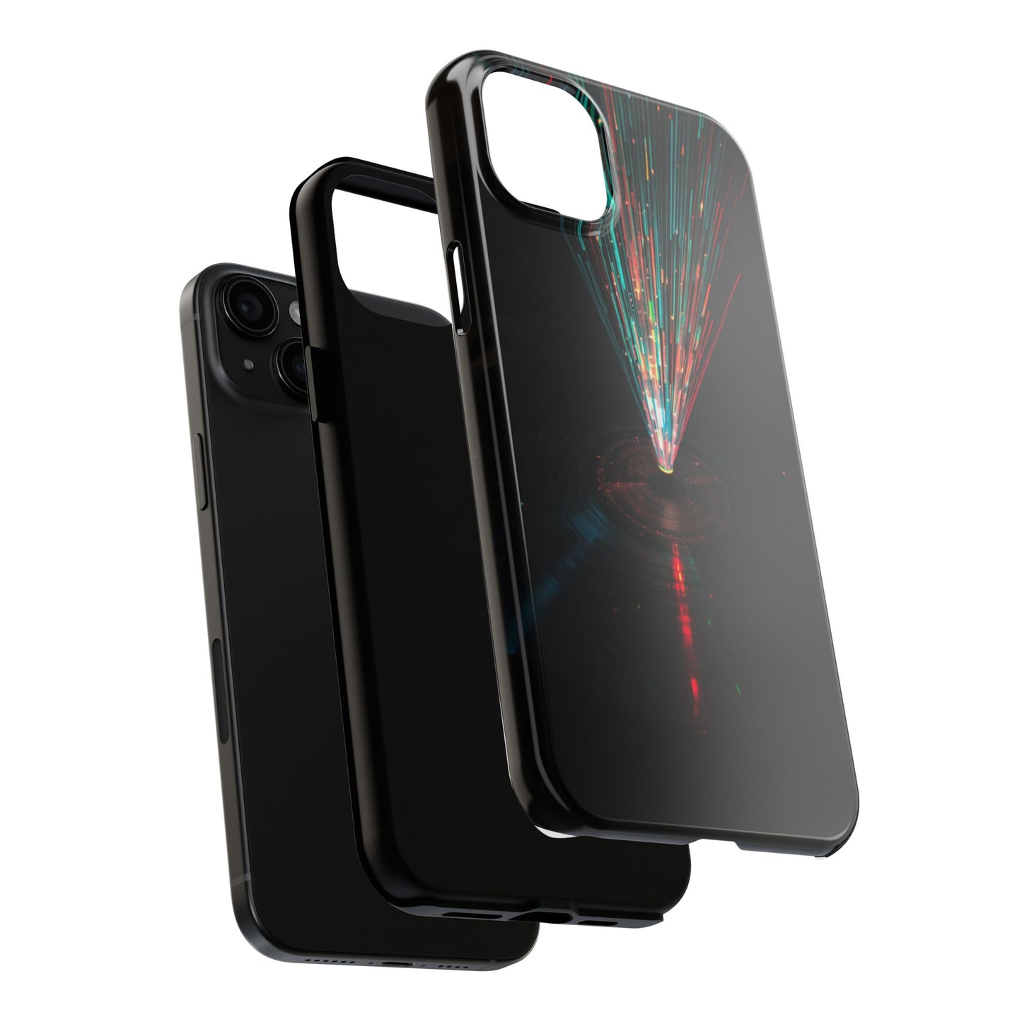 Galaxy Burst Tough Phone Case – Durable Protection with Vibrant Design