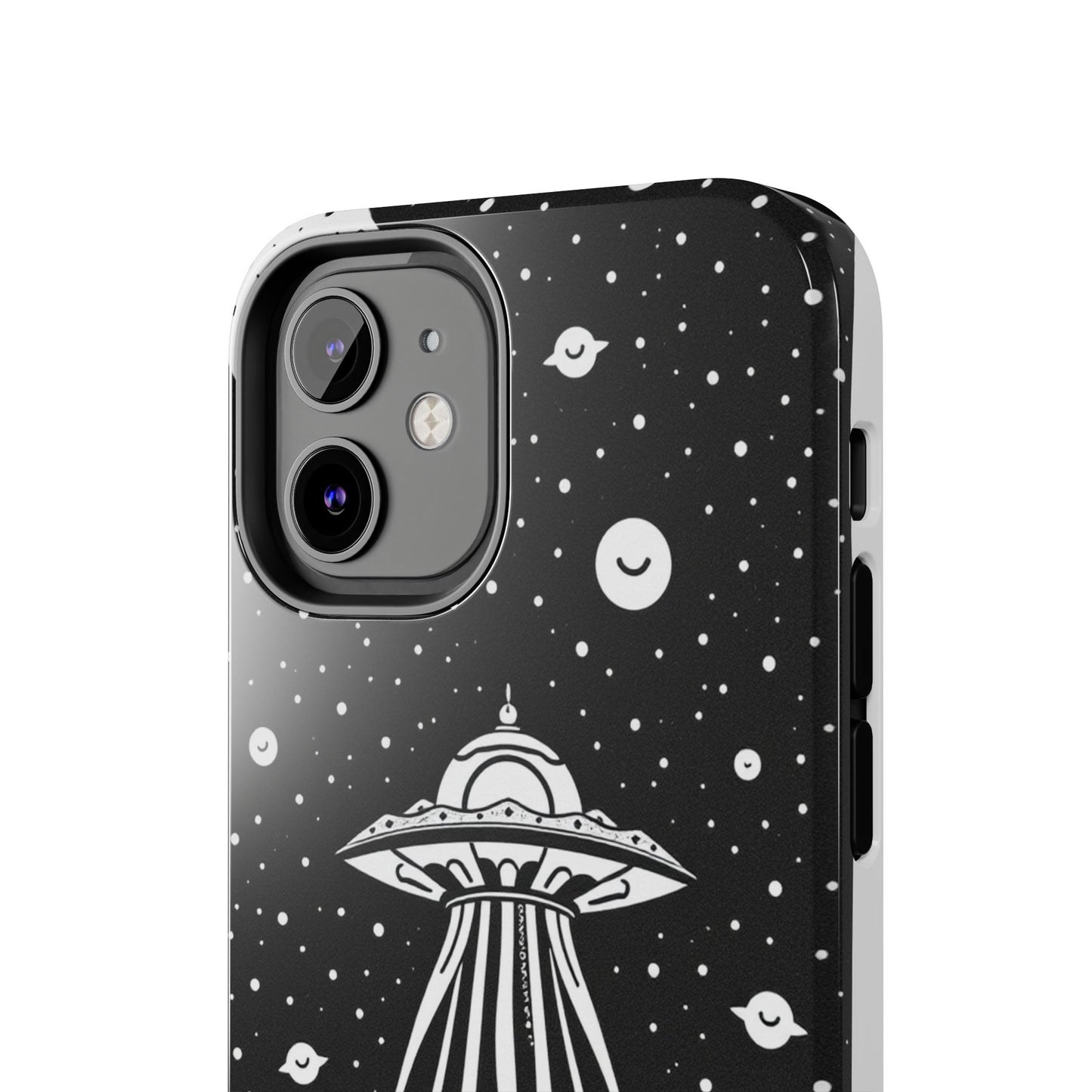Galaxy UFO Tough Phone Case - Durable Protection with Unique Space Design