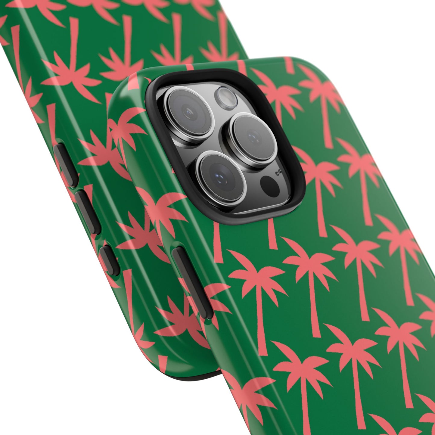Tropical Palm Pattern for Beach Lovers - Tough Phone Case - for iPhone
