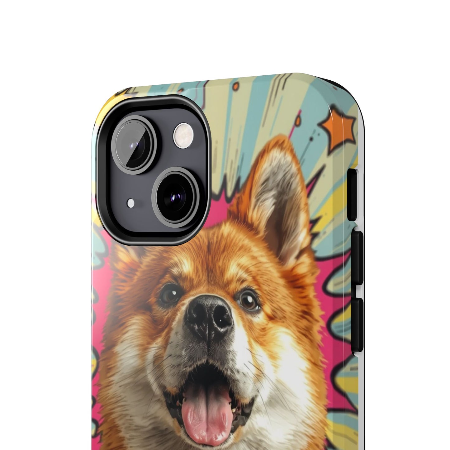 Playful Dog Tough Phone Case - Durable & Stylish Pet Lover Gift