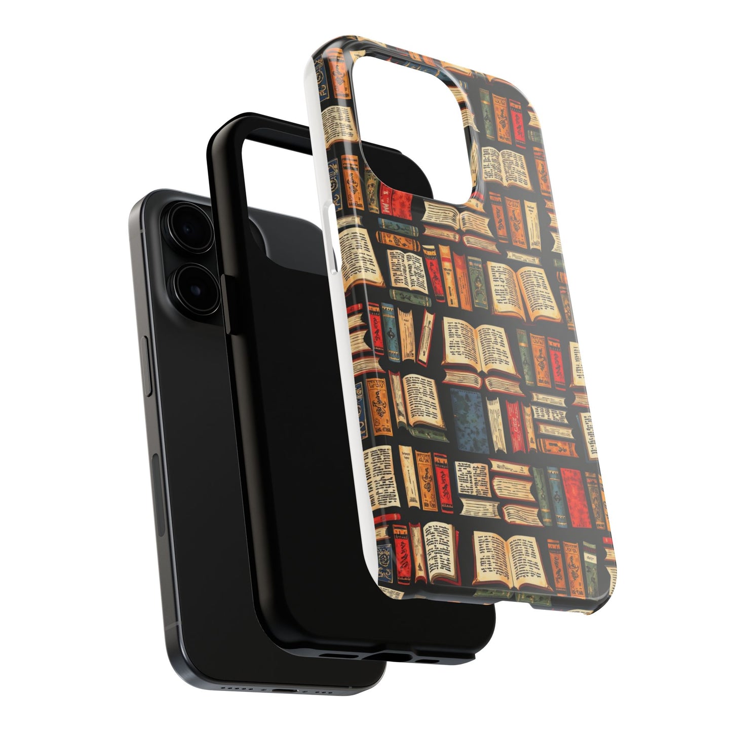 Book Lover Tough Phone Cases - Durable Protective Cases for Literature Fans