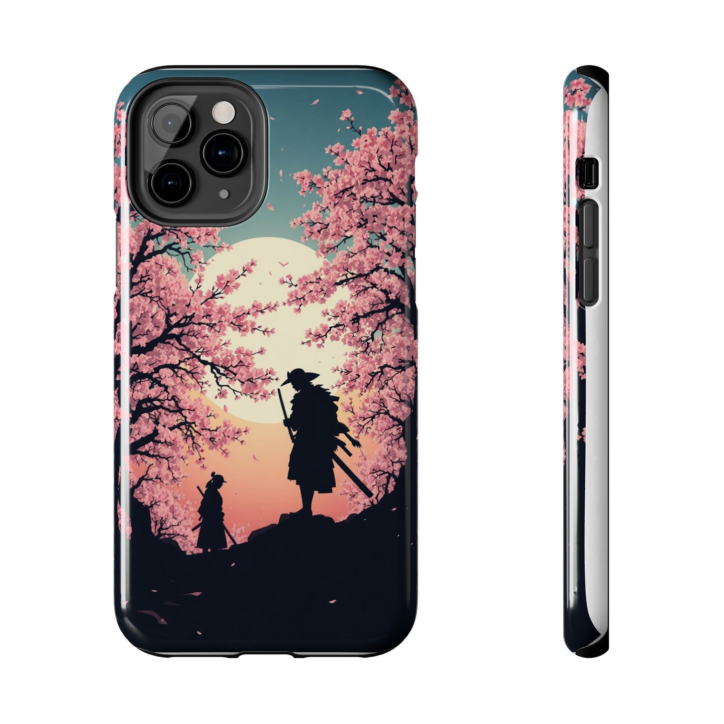 Cherry Blossom Samurai Tough Phone Case