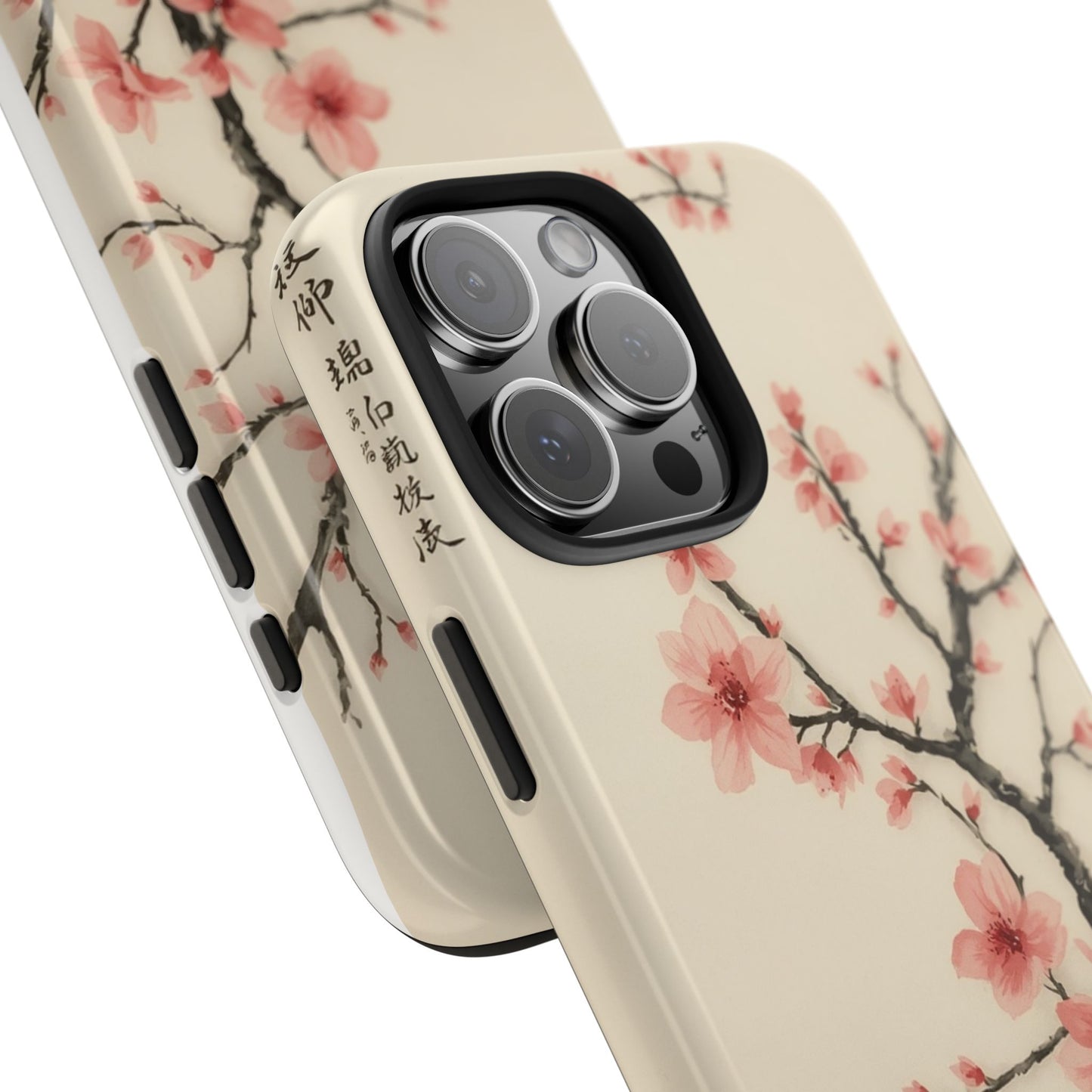 Cherry Blossom Tough Phone Case - Stylish Protection for Nature Lovers