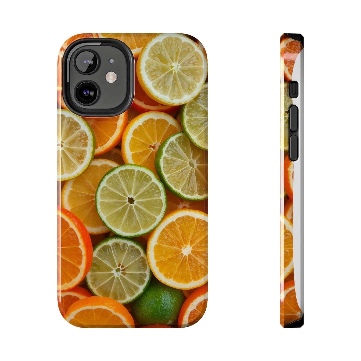 Citrus Slice Tough Phone Case – Vibrant Fruit Design for Summer Fun