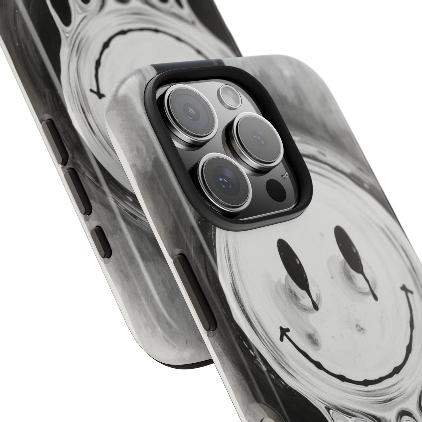 Dripping Smiley Tough Phone Case - Stylish & Durable Protection