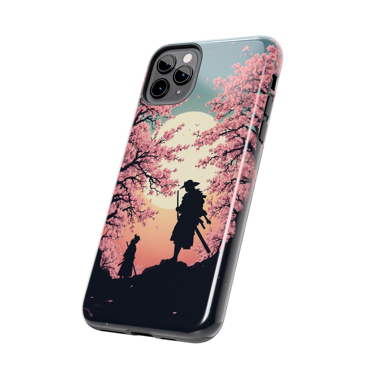 Cherry Blossom Samurai Tough Phone Case