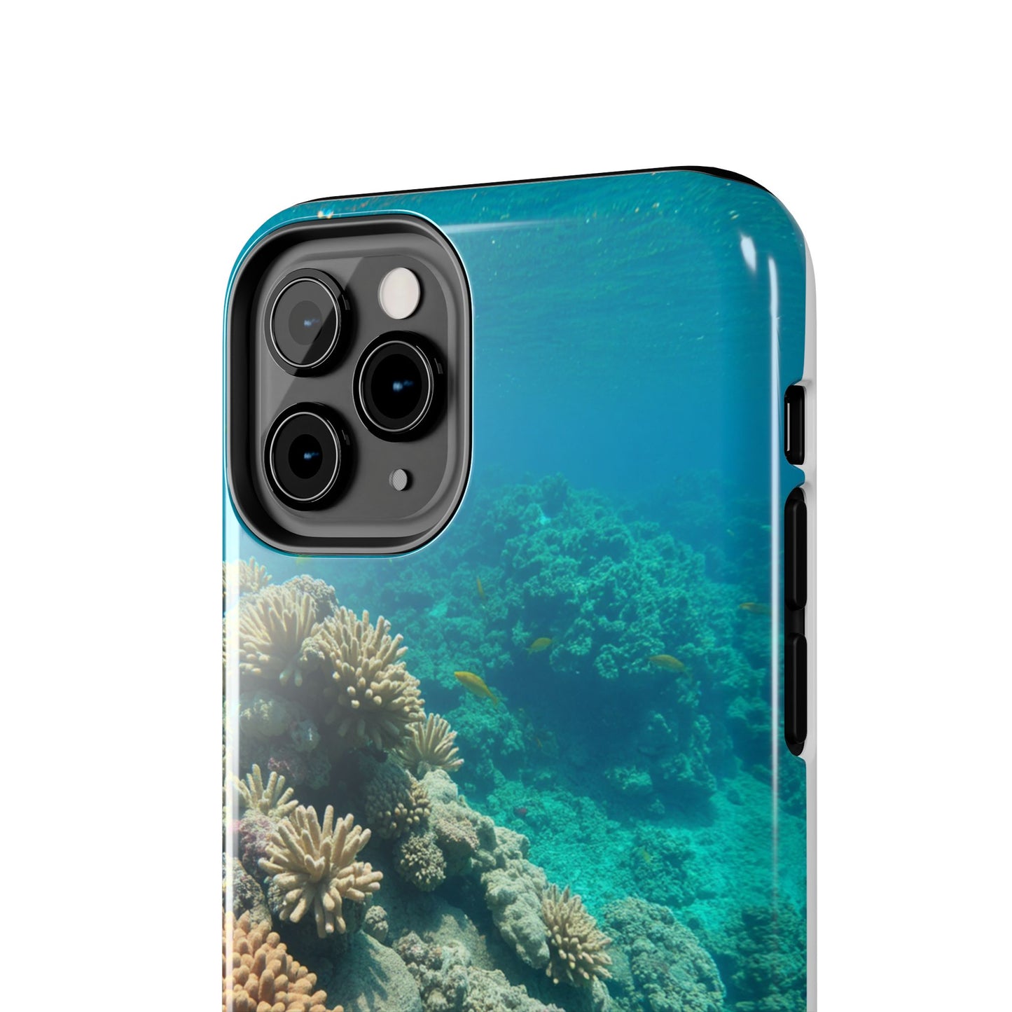 Coral Reef Tough Phone Case - Ocean Vibes Protection for Adventure Lovers