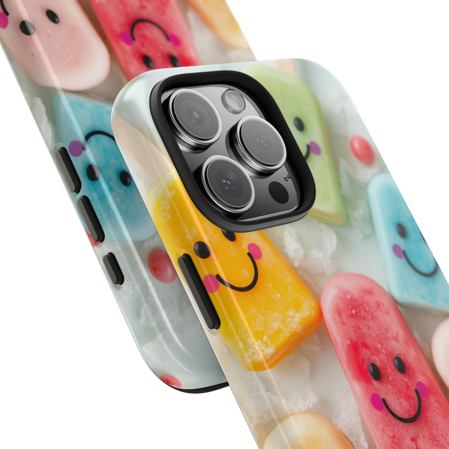Cute Smile Popsicle Tough Phone Case - Fun Protection for Your Device