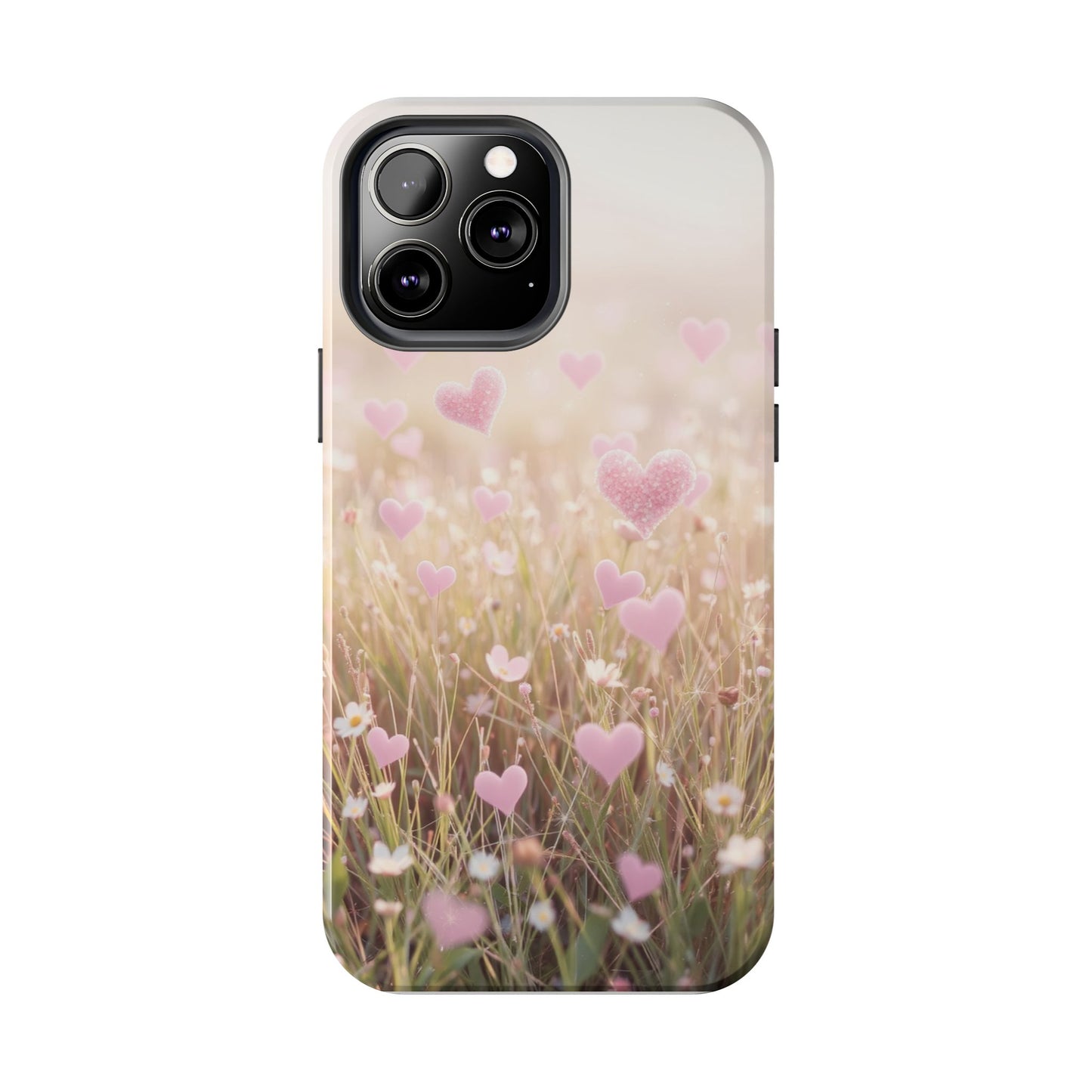Romantic Hearts Tough Phone Case - Perfect for Lovers and Celebrations