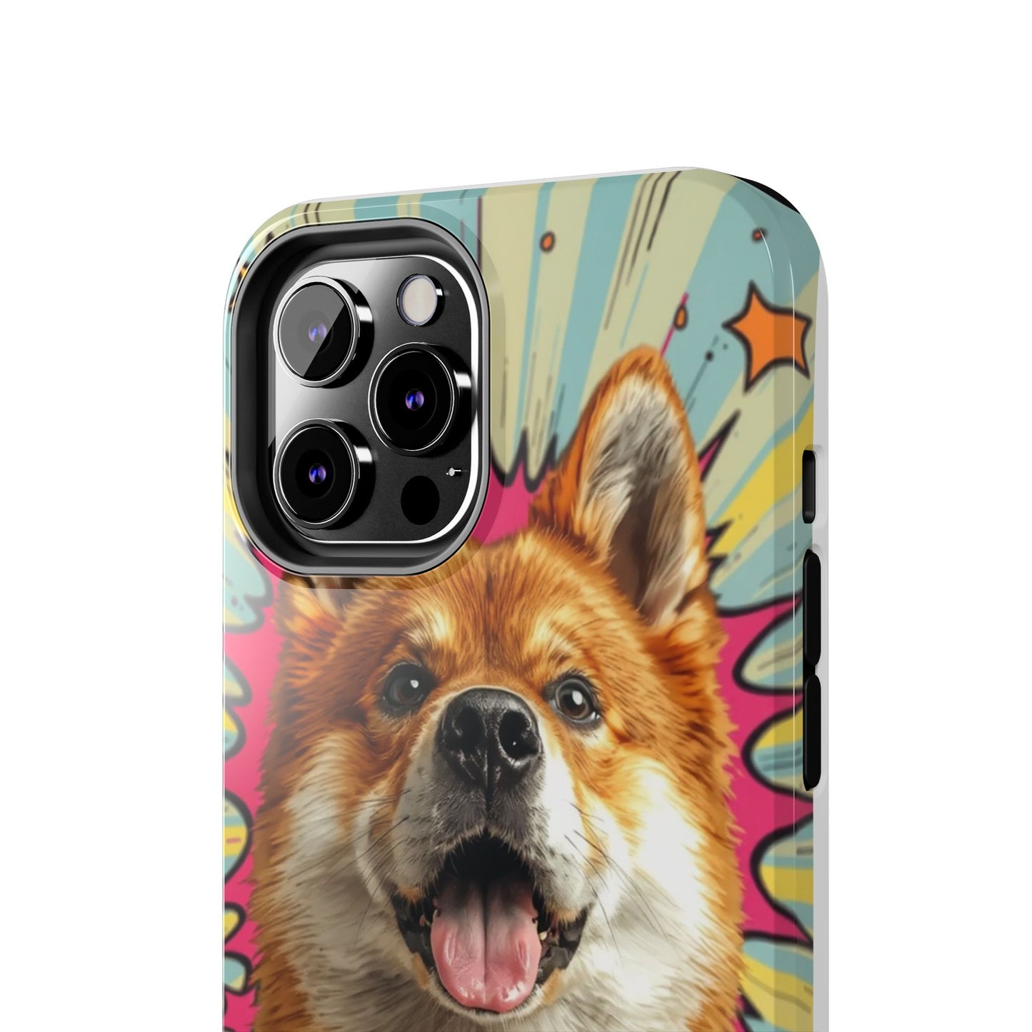 Playful Dog Tough Phone Case - Durable & Stylish Pet Lover Gift