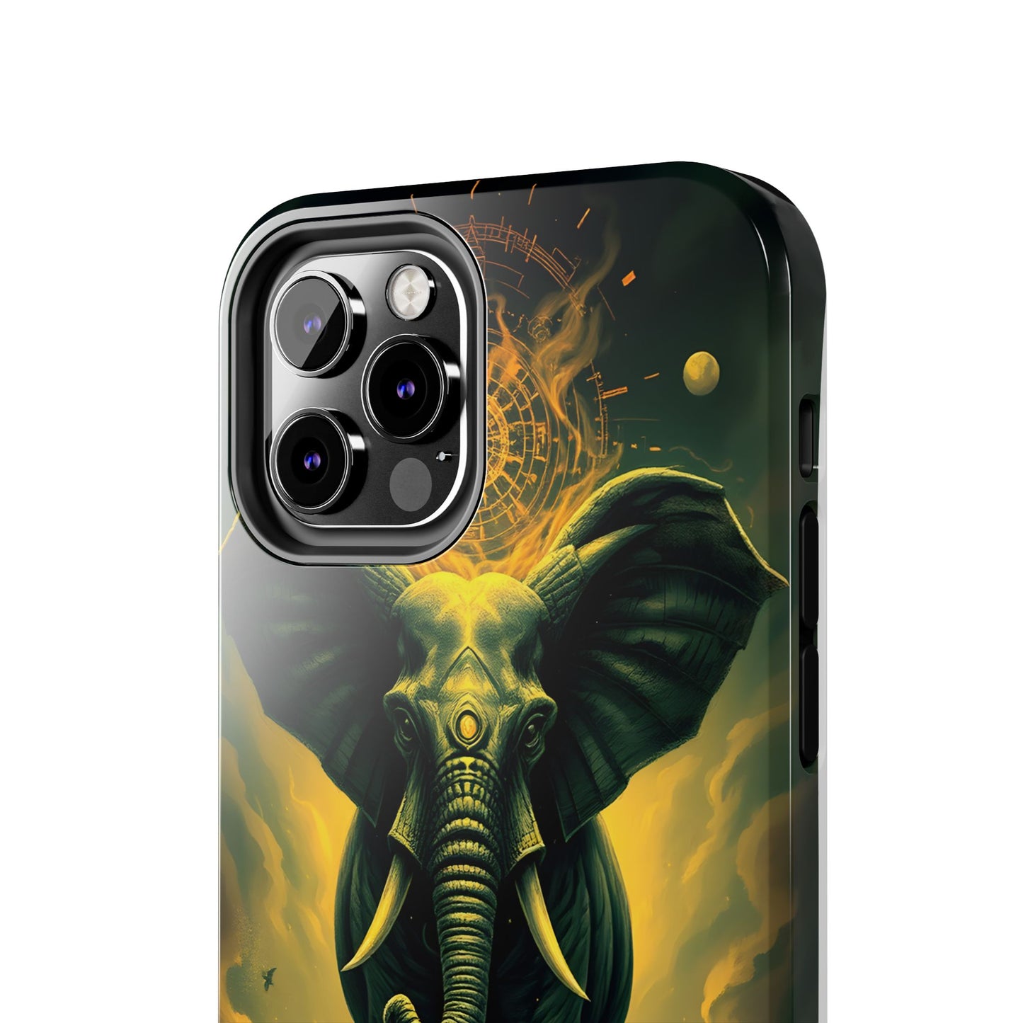 Majestic Elephant Clouds Tough Phone Case - Durable Protection with Bold Design - for iPhone