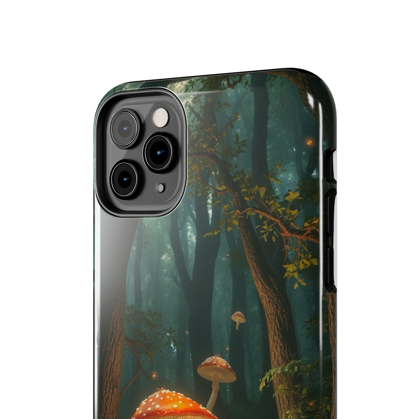 Whimsical Mushroom Tough Phone Case - Forest Fantasy Design