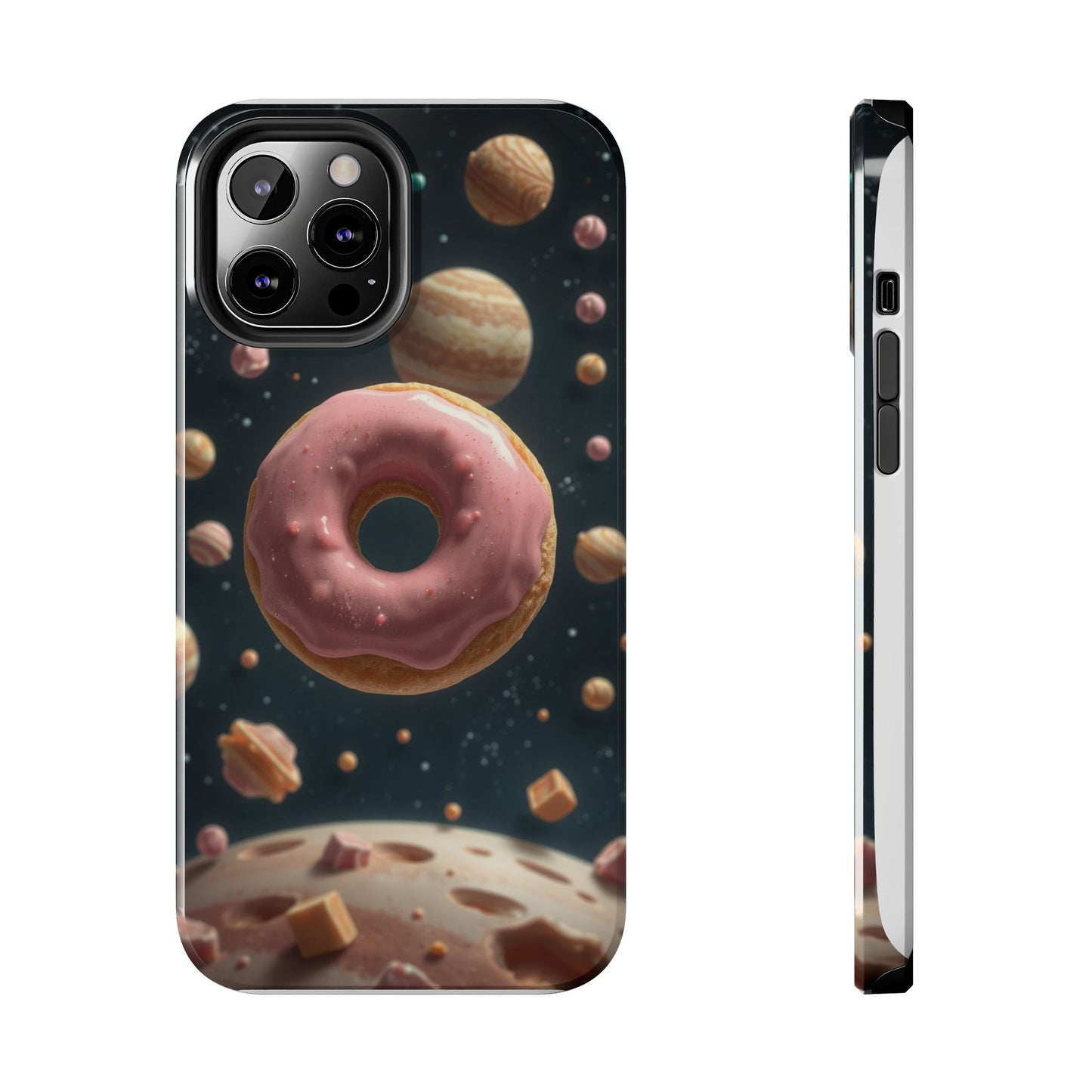Galaxy Donut Tough Phone Case - Durable & Stylish Protective Cover