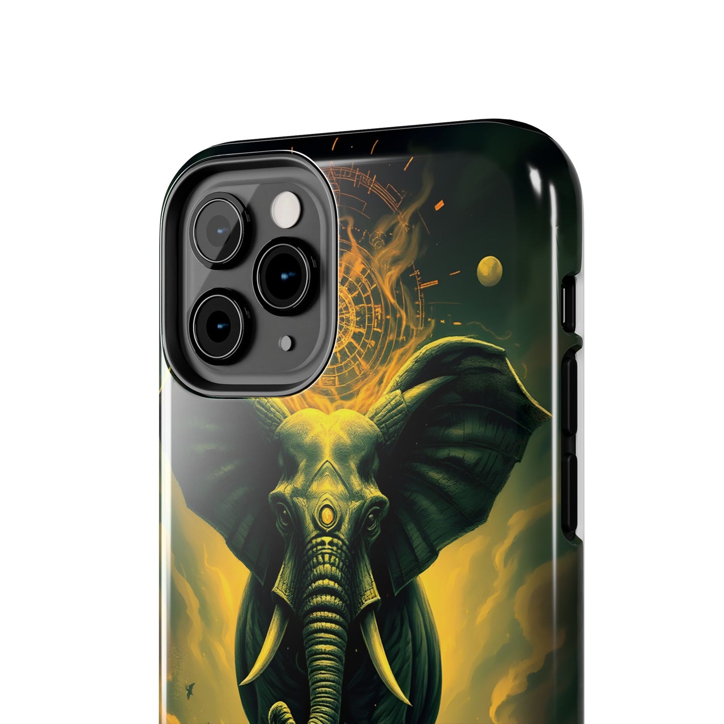 Majestic Elephant Clouds Tough Phone Case - Durable Protection with Bold Design - for iPhone