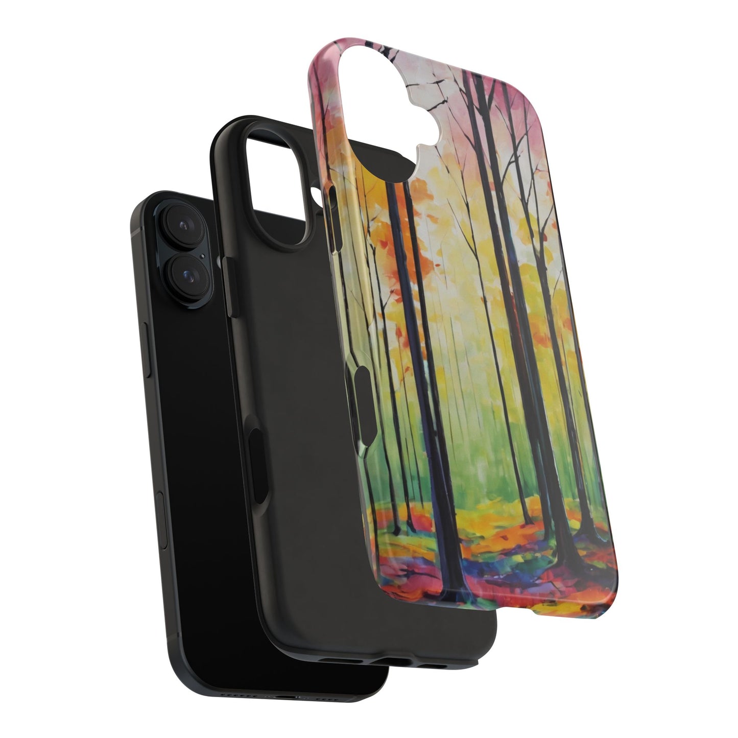 Nature-Inspired Tough Phone Case for Outdoor&Artists Enthusiasts - for iPhone