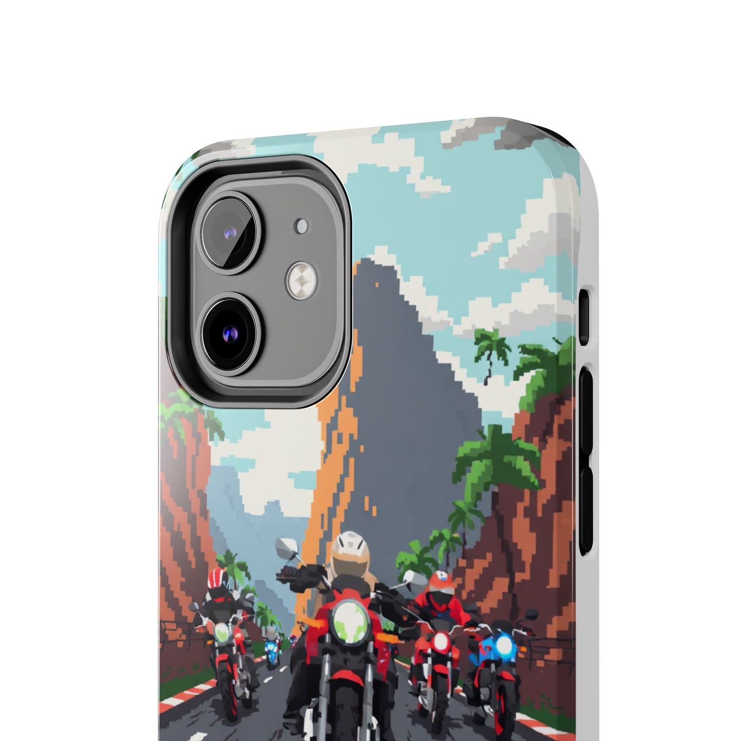Retro Biker Tough Phone Case - Perfect for Motorcycle Lovers