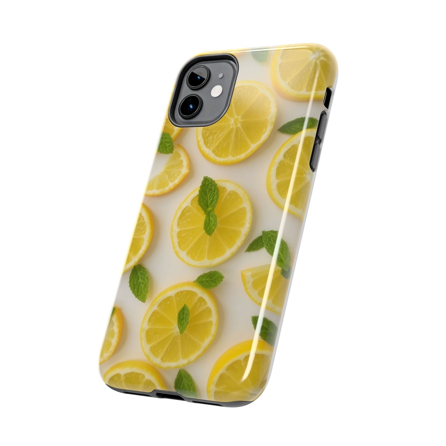 Fresh Lemons Slices - Tough Phone Case - for iPhone