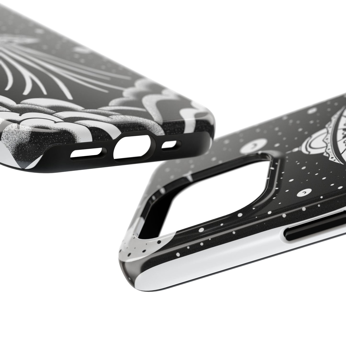 Galaxy UFO Tough Phone Case - Durable Protection with Unique Space Design