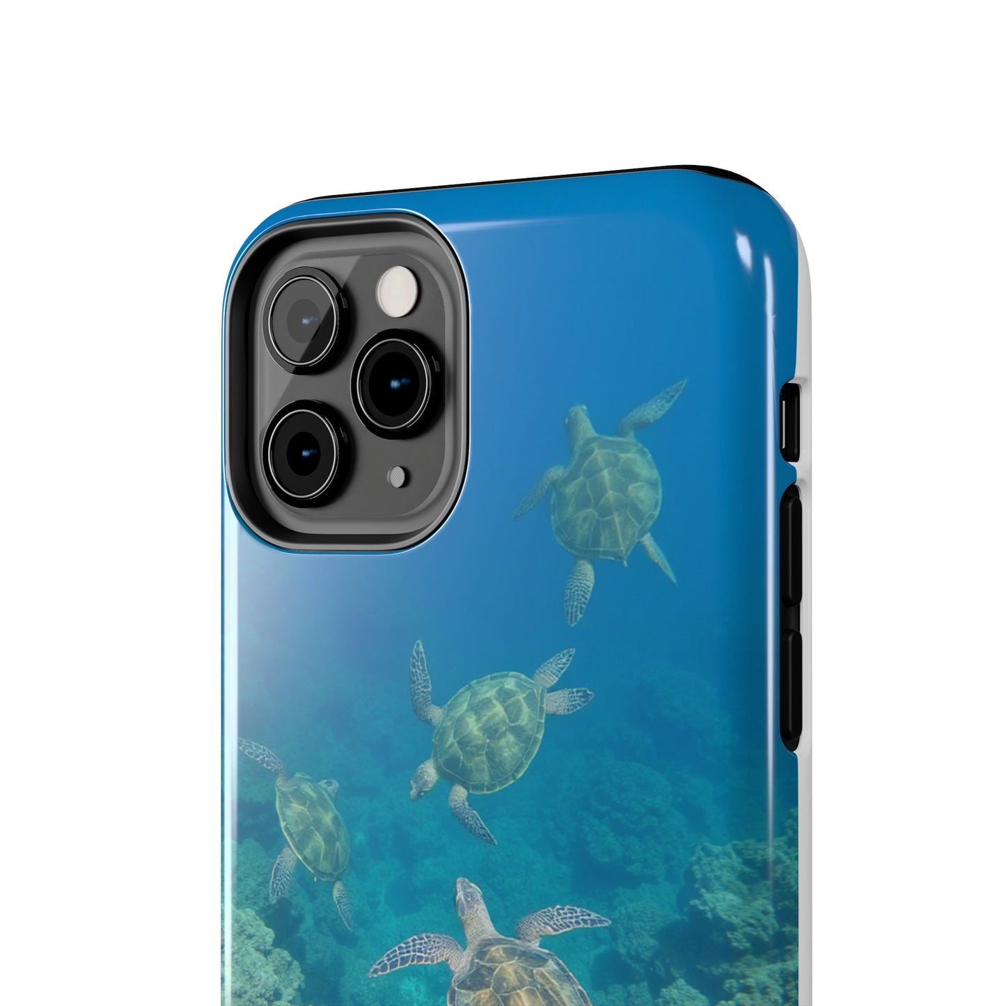 Ocean Turtle Tough Phone Cases - Durable Protection with Marine Art