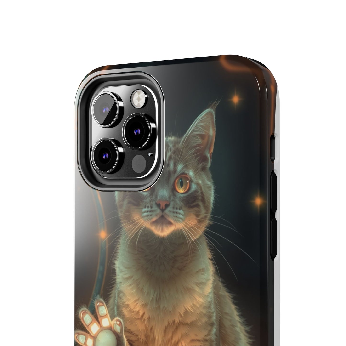 Whimsical Cat Phone Case | Tough Phone Cases for Cat Lovers, Pet Accessories, Gift for Cat Owners, Cute Phone Cover, Personalized Tech