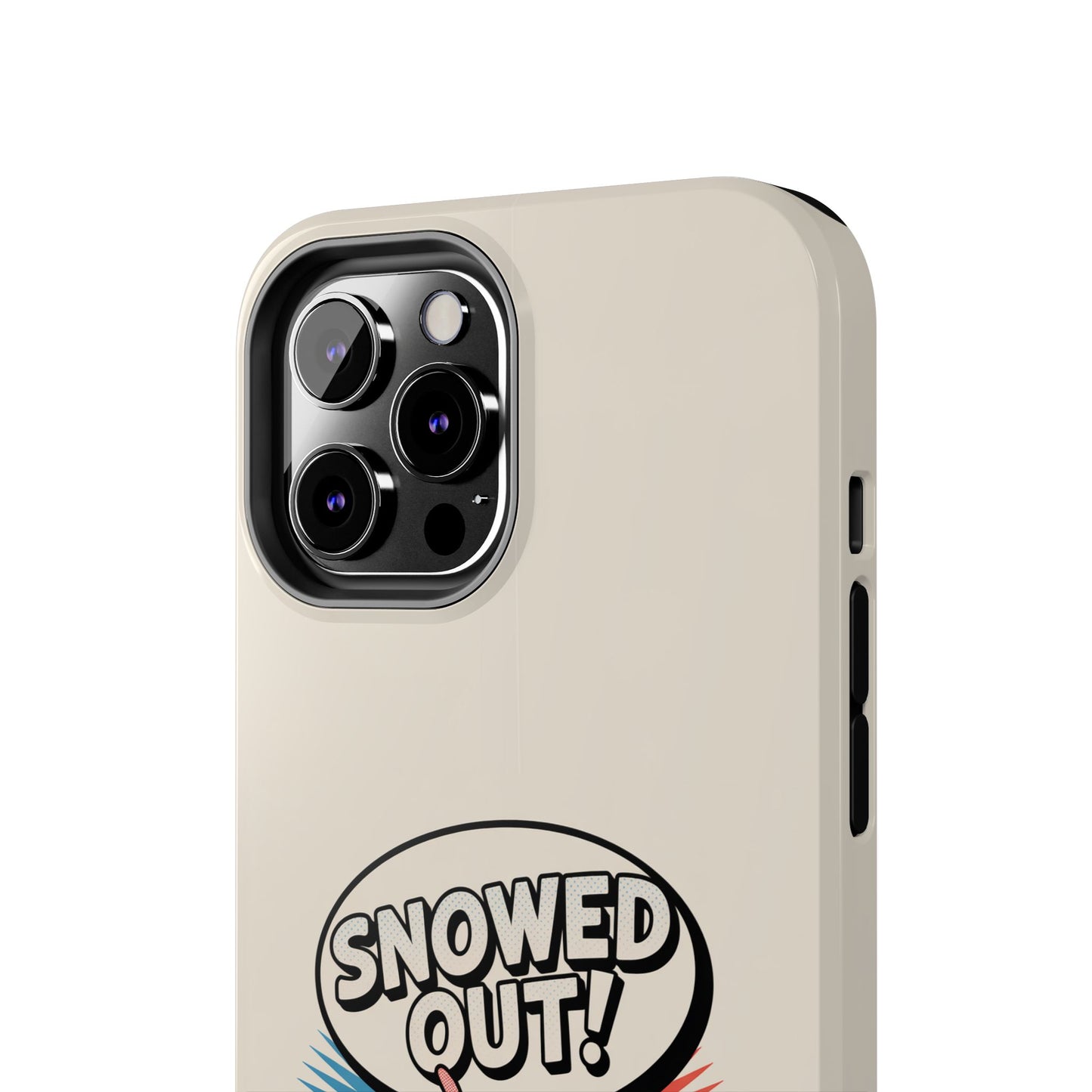Snowman & Reindeer Tough Phone Case - Snowed Out Holiday Design