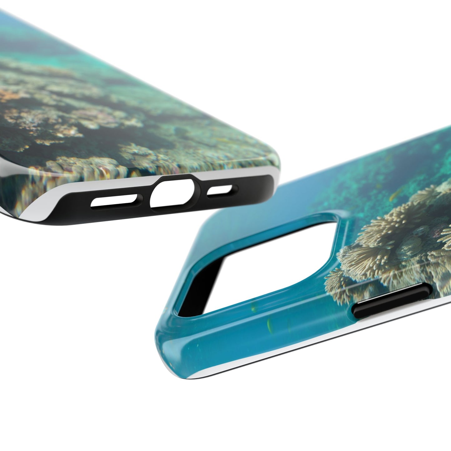 Coral Reef Tough Phone Case - Ocean Vibes Protection for Adventure Lovers