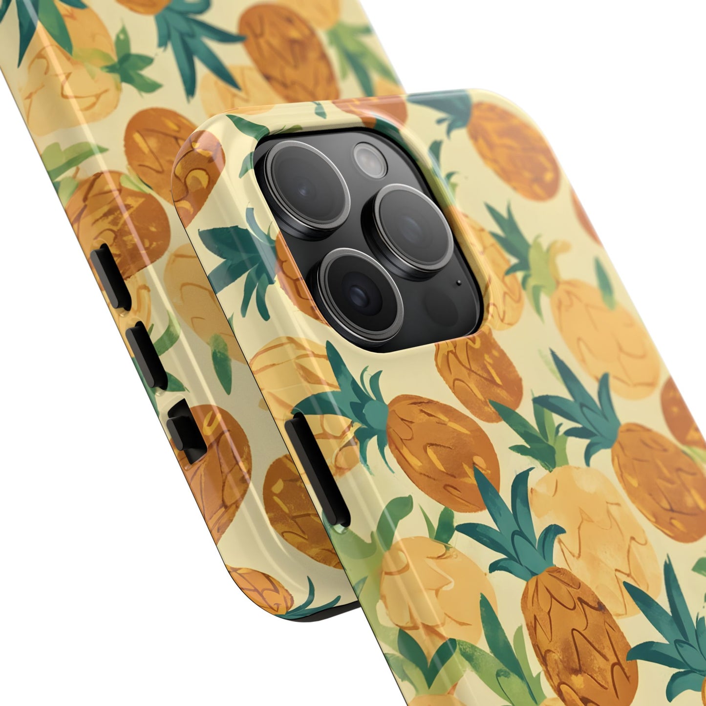 Pineapple Paradise Tough Phone Case - Durable and Stylish for Summer Vibes - for iPhone