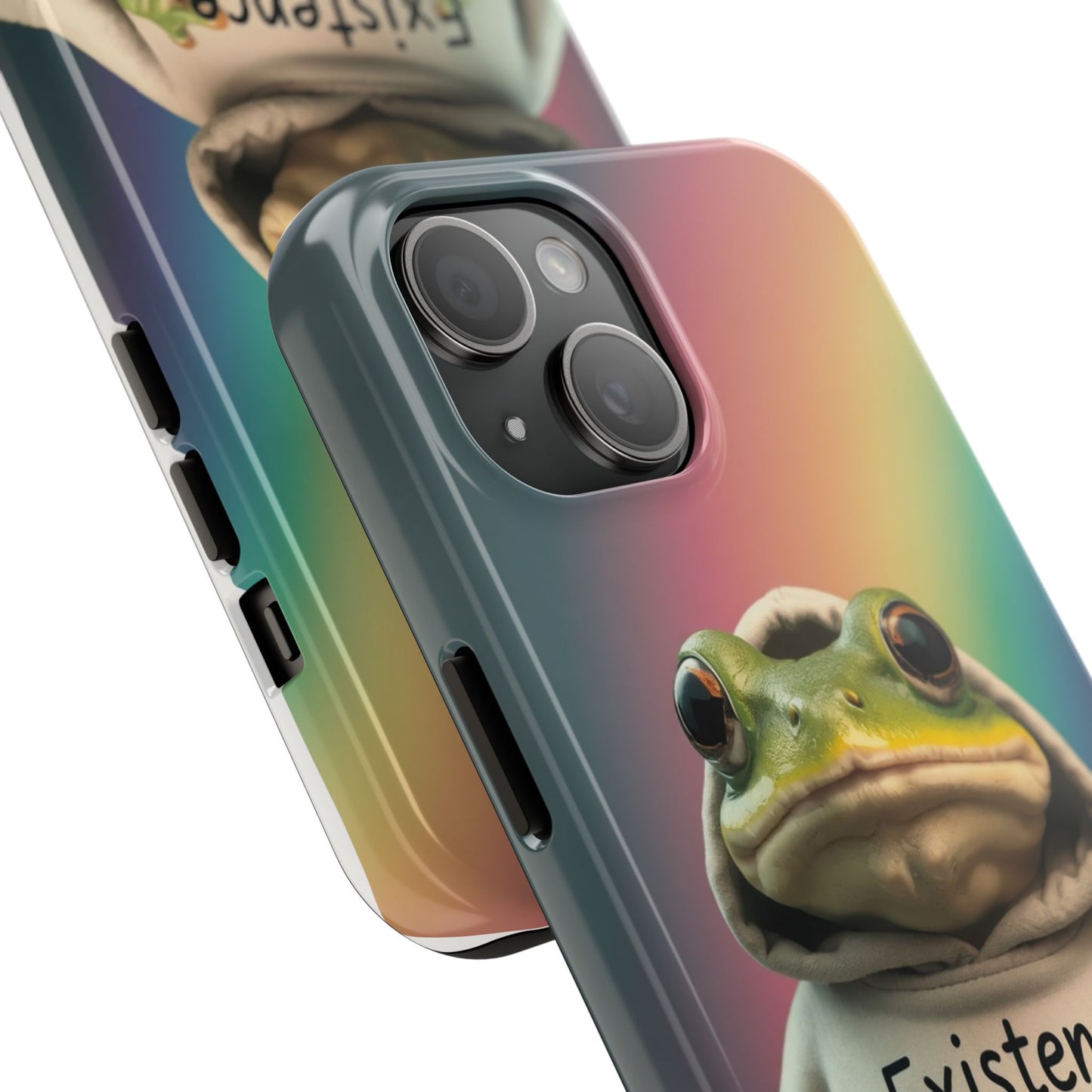 Existence is Pain Frog Phone Case - Tough & Stylish