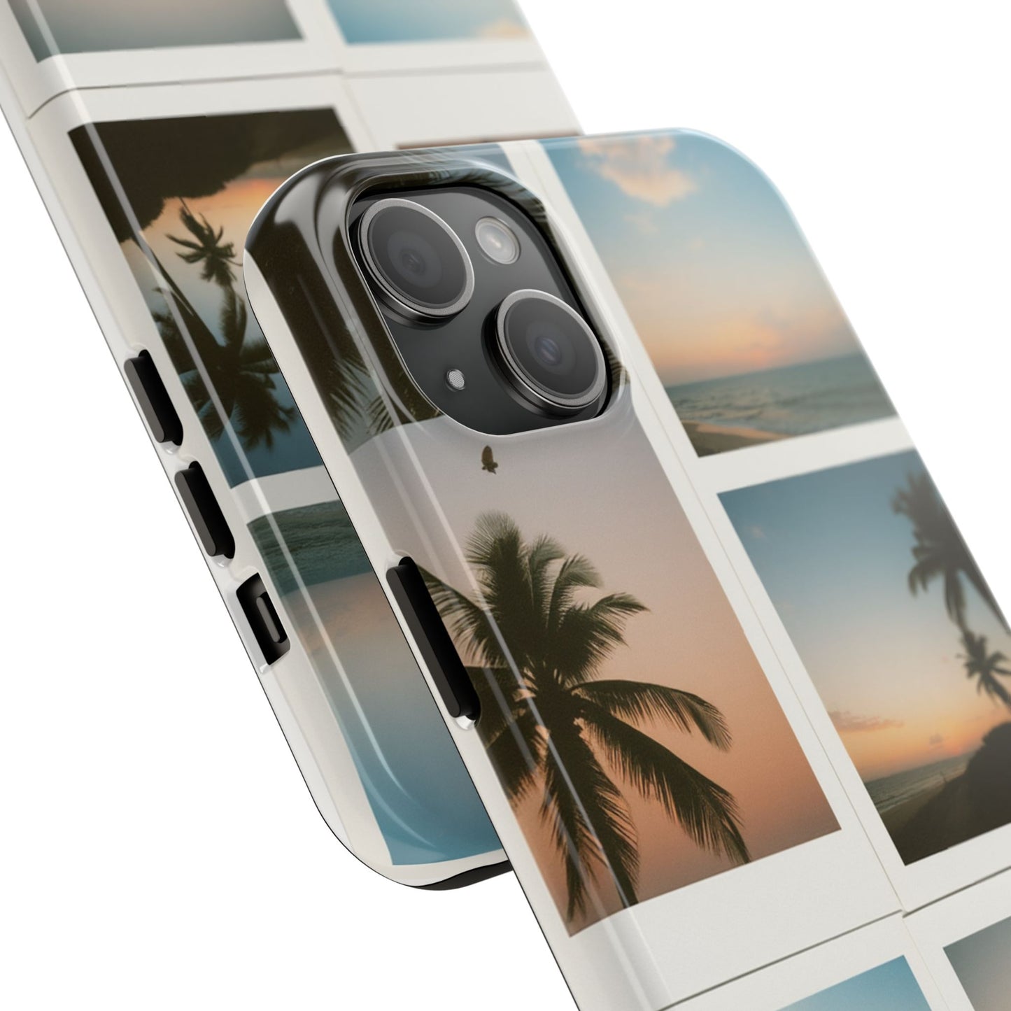 Tropical Sunset Tough Phone Case - Beach Vibes for Summer Adventures