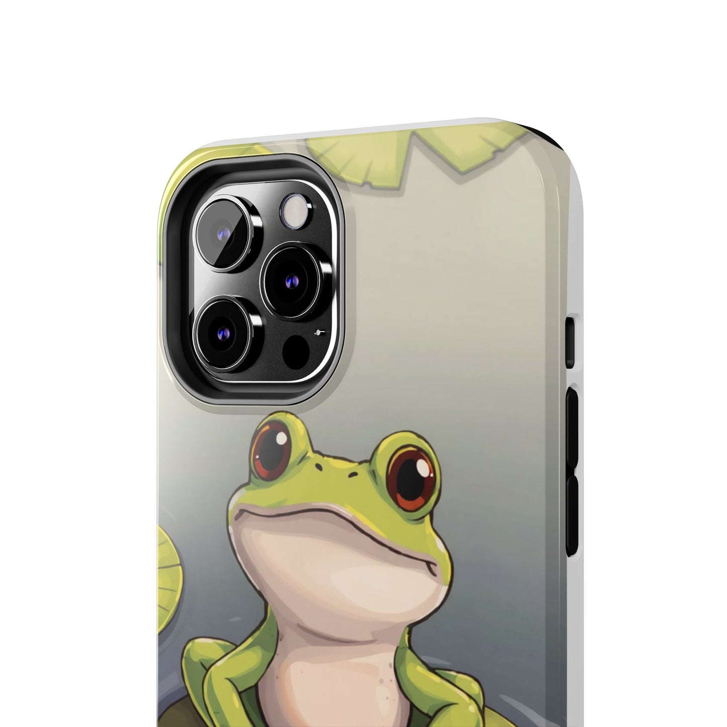Cute Frog Tough Phone Case - Durable Protection with Nature Vibe