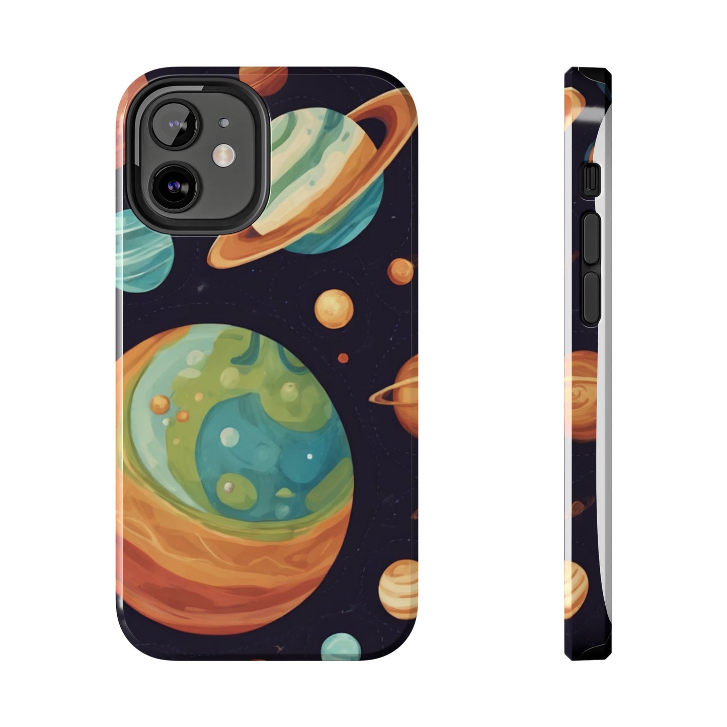 Cosmic Planet Phone Case - Durable Tough Protector for Space Lovers - for iPhone